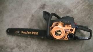 PoulanPro 20" chainsaw review