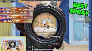 AM I A ULTRAPRO ?INSANE SPRAY | iPhone 8 Plus PUBG MUNNO HANDCAM | 4 Finger + Full GYRO