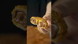 Fried Chocolate Donut ASMR