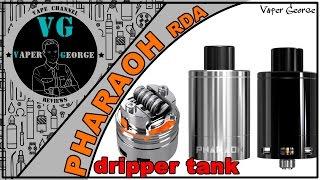 Pharaoh Dripper tank by Digiflavor & Rip Trippers | ОЧЕНЬ ВКУСНАЯ ДРИПКА