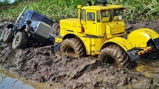 Kirovets K-700 BROKEN! The American Peterbilt 6x6 truck turned out to be more reliable. RC OFFroad