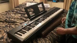 Kris Nicholson Test Drives the Beisite Fully Weighted Hammer Action Folding Digital Piano ￼