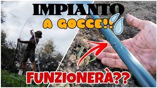 NUOVO IMPIANTO A GOCCE!! FUNZIONERÀ?? 