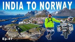 World's most Beautiful FOOTBALL STADIUM  INDIA TO NORWAY  & LONDON | Ep-47