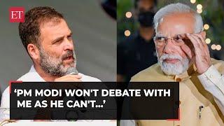 PM Modi won't debate with me as he can't answer questions on Adani links: Rahul Gandhi