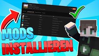 Minecraft Mods Super Einfach für ALLE Versionen installieren [2023] |Curse Launcher Tutorial