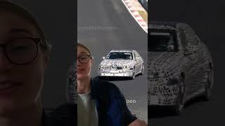Spotted: BMW M350 & i3 Neue Klasse testing at Nürburgring #bmw #car #test #breakingnews #fyp