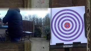 kral np02 shooting target 53 yards