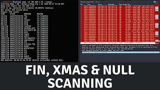 Nmap - Inverse TCP Flag Scanning (FIN, XMAS & NULL)