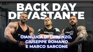 Insane Back Day Workout with Romano, Di Lorenzo & Sarcone | Build Mass & Strength