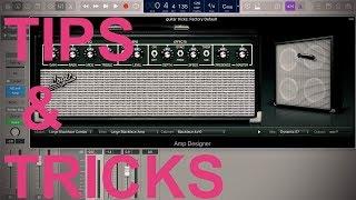How to make a virtual amp sound awesome (in Logic)