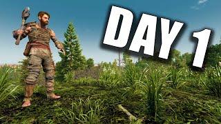 Surviving The First Week | 7 Days To Die 1.0 Console Tutorial Gameplay Day 1