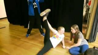 Widnes Youth Theatre attempt at the mannequin challenge