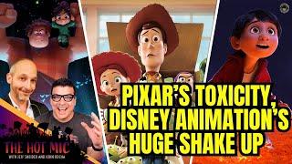 PIXAR's Toxic Working Conditions, HUGE Disney Animation Shake Up - THE HOT MIC