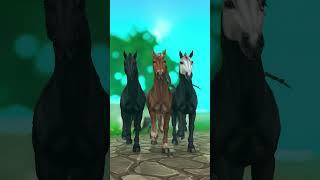 Horses dancing part 3 #horses #starstable