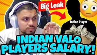 SID ON INDIAN VALO PLAYERS SALARY! 