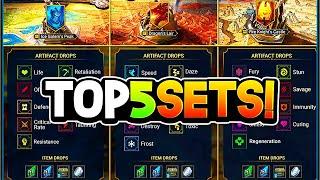 TOP 5 ARTIFACT SETS (4 pc) - WHO SHOULD USE THEM?