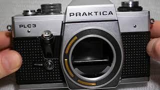 PRAKTICA PLC3, Pentacon 1,8/50mm, overview.