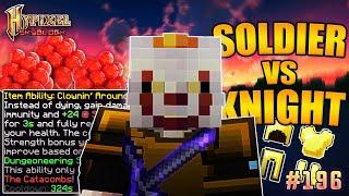 Zombie Soldier VS Zombie Knight Armor | Hypixel Skyblock - Minecraft EP. 196