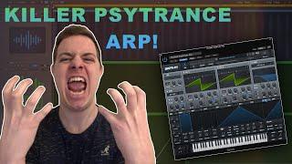 How To Create a KILLER Psytrance Arp in Serum!