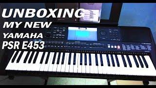 UNBOXING MY NEW YAMAHA PSR E453 l ASH KING PIANO