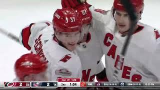 Andrei Svechnikov assists on Pacioretty's goal vs Blue Jackets (7 jan 2023)