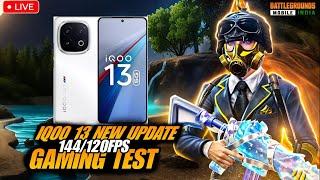 IQOO 13 INDIA FASTEST PHONE  | 120 + 90 FPS  TEST WITH METER 120fpsunlock #iqoo13 #bgmi #SXZGAMING