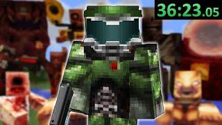 Speedrunning a DOOM Minecraft Mod Was a Great Idea