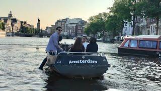 Amsterdam Canal Cruise On Jet Lag Day - Beautiful Boat Ride Experience / Madame Tussauds Wax Museum