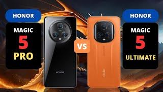 Honor Magic 5 Pro 5G vs Honor Magic 5 Ultimate 5G | PHONE COMPARISON