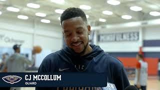 CJ McCollum | Pelicans vs. Bulls Shootaround 10/23/24