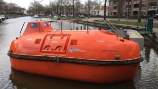 Спасательная капсула Rettungsboot Resque Boot Голландия Нидерланды