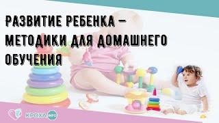 Развитие ребенка — методики для домашнего обучения