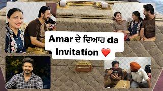 Sade veere da ਵਿਆਹ ️ | Aa gya ਜੀ Invitation  | Dev Mindo | Official Channel Gagan And Kiran |