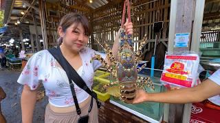 Live Seafood Market in Phuket Thailand