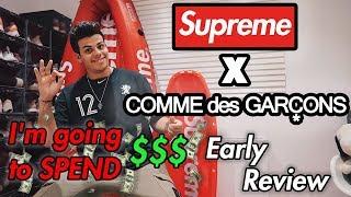 Supreme X CDG Box Logo Drop!!! (Early Review)