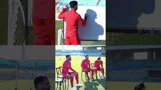 چالش پانتومیم با بازیکنان #پرسپولیس ️️