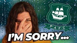 Plymouth Argyle. A public apology...