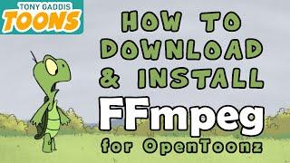 Animating in OpenToonz 2: How to Download & Install FFmpeg