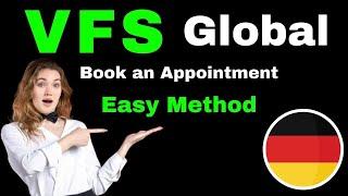  How To Book an Appointment at Vfs Global for Germany #vfsglobal #germnay