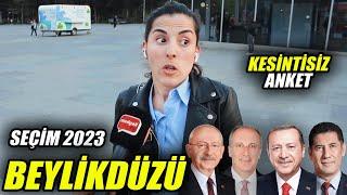 BEYLİKDÜZÜ | KESİNTİSİZ Cumhurbaşkanlığı Sayaçlı Seçim Anketi / Sokak Röportajları | Seçim 2023