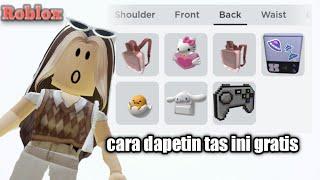 cara dapatin 6 tas di Roblox secara gratis ini beneran berhasil