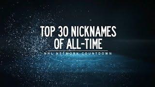 NHL Network Countdown: Top Nicknames of All-Time