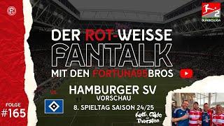 Fluch besiegt | Fortuna Düsseldorf : Hamburger SV | Vorschau 8. Spieltag Saison 24/25 Fantalk #165