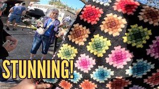 I had to buy it all. Garage sale with me