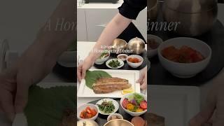 유학간 아들 집에 오는 날#김치찌개 #불고기
