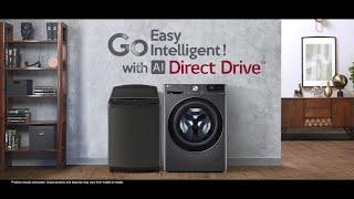 LG Washing Machine | Go Easy & Intelligent with AI Direct Drive | LG India