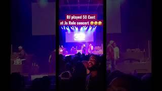 DJ played 50 Cent at Ja Rule concert  #shorts #50cent