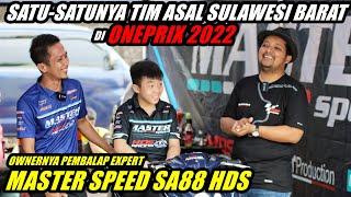 KIPRAH TIM ASAL SULBAR MASTER SPEED SA88 HDS RACING DI ONEPRIX