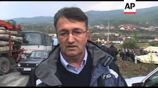 Protesters reject calls from Serb president Tadic to abandon roadblocks in N Kosovo